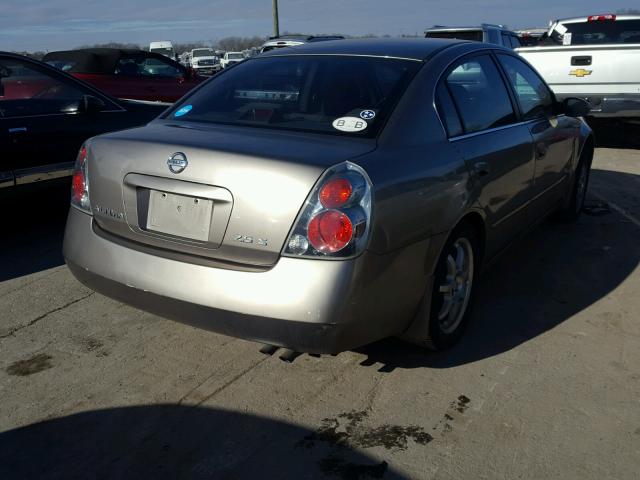 1N4AL11D76N438406 - 2006 NISSAN ALTIMA S GOLD photo 4