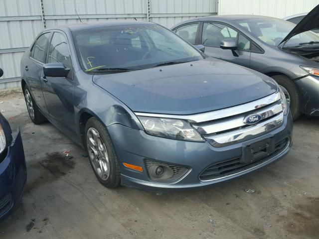 3FAHP0HA0BR116304 - 2011 FORD FUSION SE BLUE photo 1