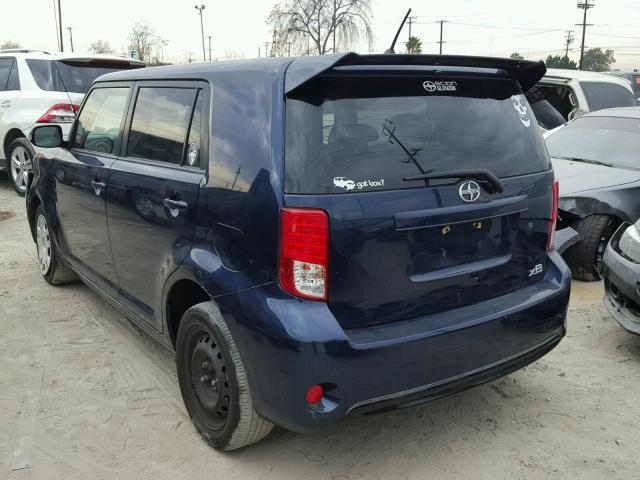 JTLZE4FE6FJ081225 - 2015 TOYOTA SCION XB BLUE photo 3