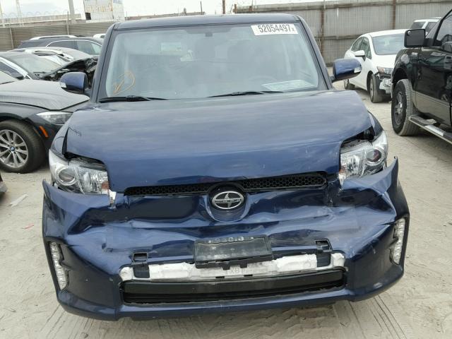 JTLZE4FE6FJ081225 - 2015 TOYOTA SCION XB BLUE photo 9