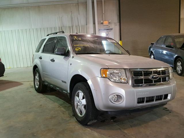 1FMCU93148KC45759 - 2008 FORD ESCAPE XLT SILVER photo 1