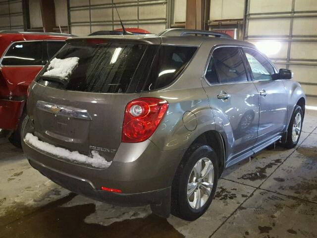 2CNALDEC0B6407957 - 2011 CHEVROLET EQUINOX LT GRAY photo 4