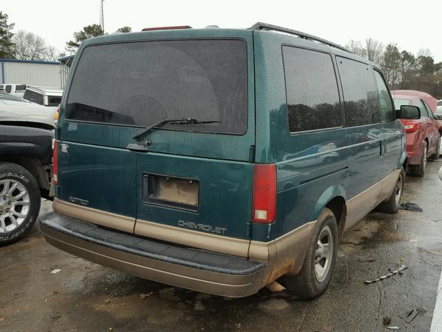 1GNDM19W6YB134585 - 2000 CHEVROLET ASTRO GREEN photo 4