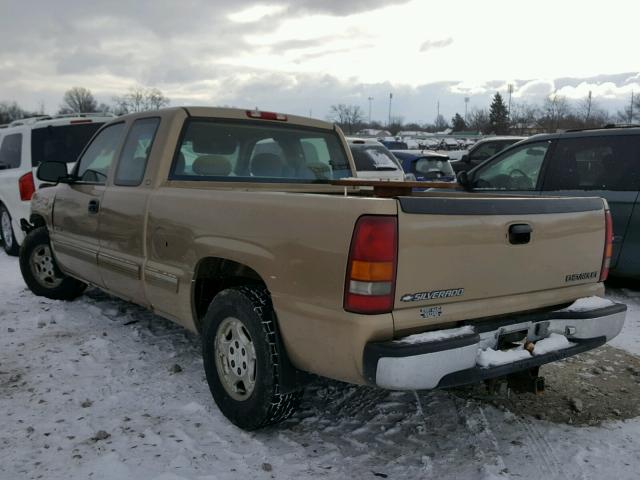 2GCEC19TXX1154861 - 1999 CHEVROLET SILVERADO GOLD photo 3