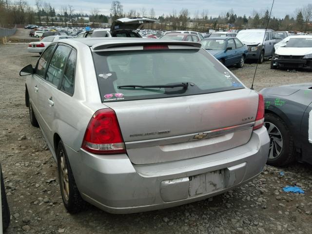 1G1ZT62805F280228 - 2005 CHEVROLET MALIBU MAX 银色 照片 3