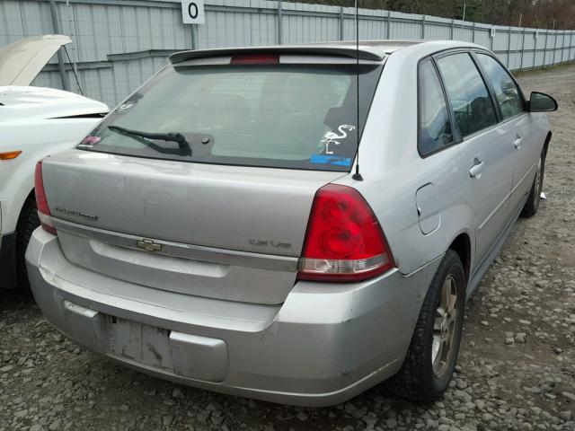 1G1ZT62805F280228 - 2005 CHEVROLET MALIBU MAX 银色 照片 4