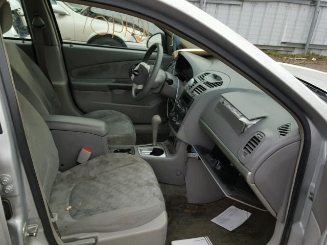 1G1ZT62805F280228 - 2005 CHEVROLET MALIBU MAX 银色 照片 5
