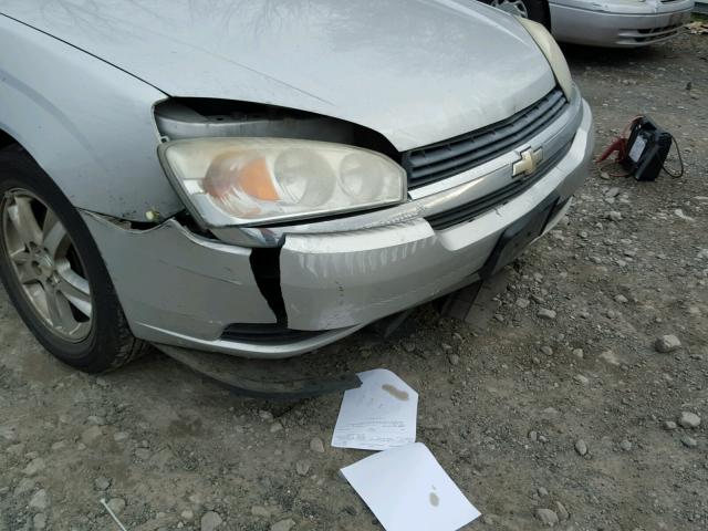 1G1ZT62805F280228 - 2005 CHEVROLET MALIBU MAX 银色 照片 9