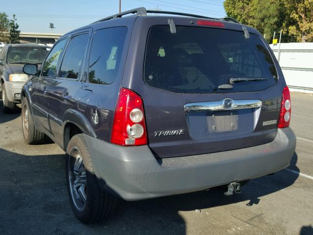 4F2CZ06105KM21926 - 2005 MAZDA TRIBUTE S GRAY photo 3