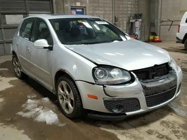 WVWHV71K87W285129 - 2007 VOLKSWAGEN NEW GTI SILVER photo 1