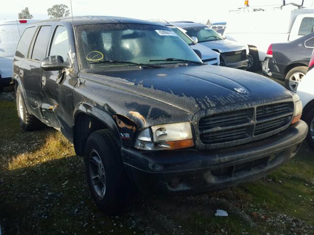 1B4HR28Y1YF195952 - 2000 DODGE DURANGO BLACK photo 1