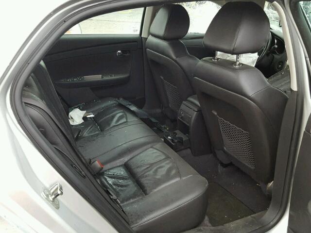 1G1ZE5E79BF276407 - 2011 CHEVROLET MALIBU LTZ 银色 照片 6