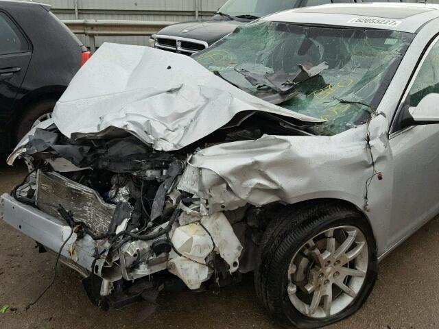 1G1ZE5E79BF276407 - 2011 CHEVROLET MALIBU LTZ 银色 照片 9