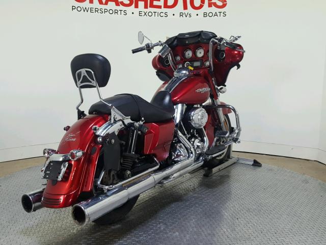 1HD1KBM19CB684910 - 2012 HARLEY-DAVIDSON FLHX STREE RED photo 8