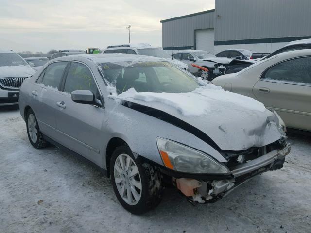 1HGCM66396A054584 - 2006 HONDA ACCORD LX SILVER photo 1