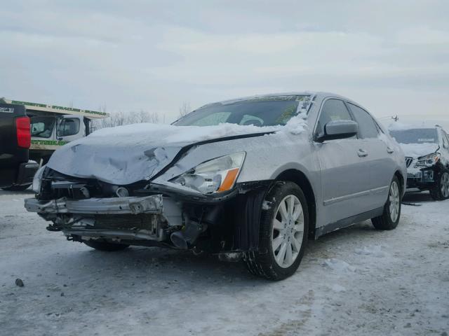 1HGCM66396A054584 - 2006 HONDA ACCORD LX SILVER photo 2