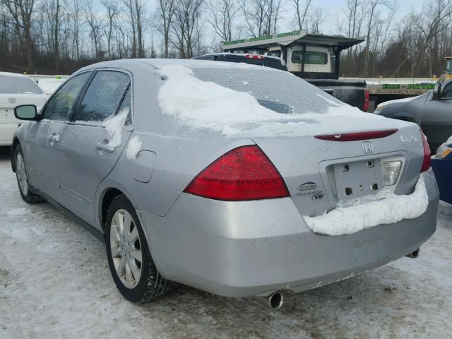 1HGCM66396A054584 - 2006 HONDA ACCORD LX SILVER photo 3