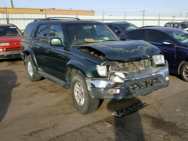 JT3HN86R619046877 - 2001 TOYOTA 4RUNNER SR GREEN photo 1