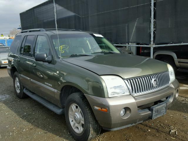 4M2ZU66E82ZJ27945 - 2002 MERCURY MOUNTAINEE GREEN photo 1