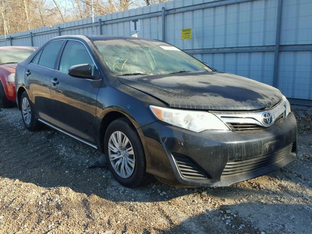 4T4BF1FK7CR213483 - 2012 TOYOTA CAMRY BASE BLACK photo 1