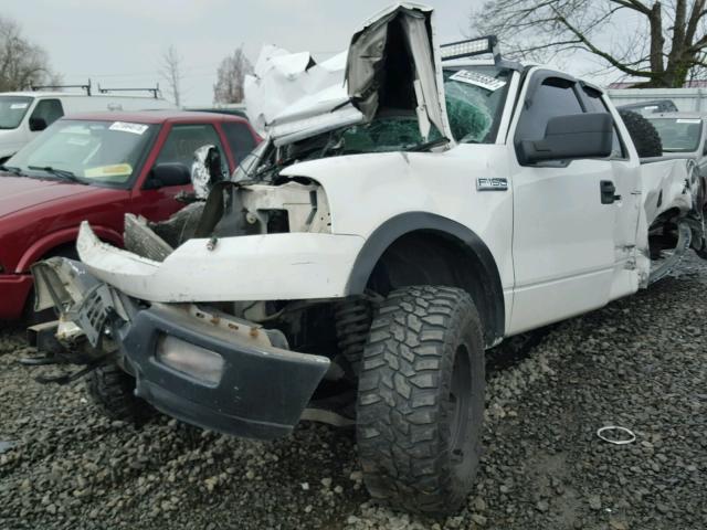 1FTPX145X4NC48187 - 2004 FORD F150 WHITE photo 2