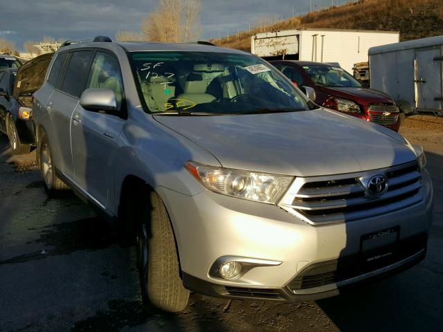 5TDDK3EH6CS123900 - 2012 TOYOTA HIGHLANDER SILVER photo 1