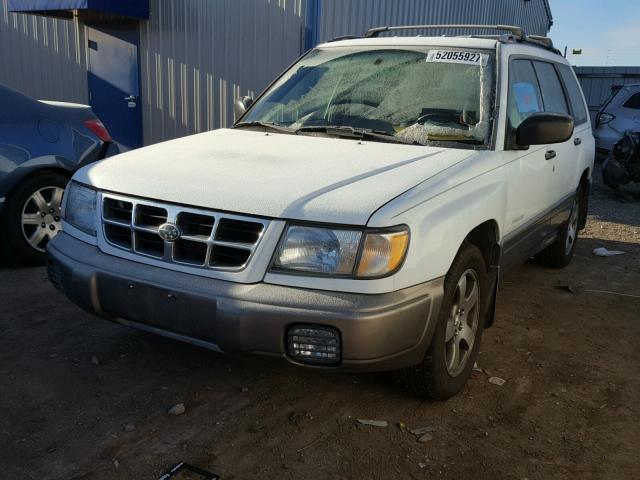 JF1SF6555YH720217 - 2000 SUBARU FORESTER S თეთრი ფოტო 2