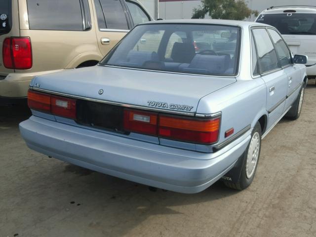 JT2SV22E6L0336652 - 1990 TOYOTA CAMRY LE BLUE photo 4