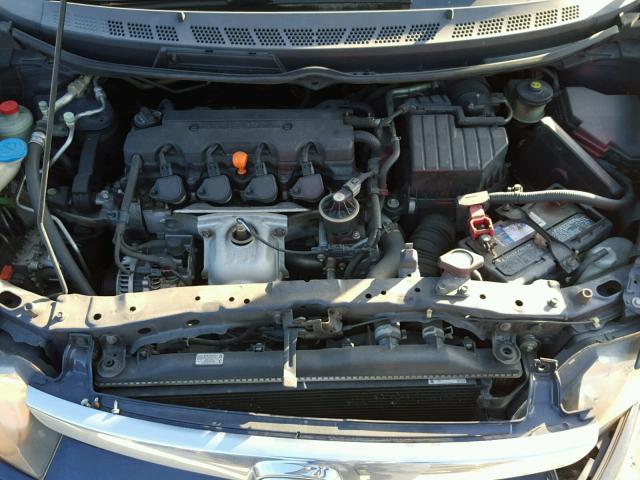 1HGFA16556L109742 - 2006 HONDA CIVIC LX 蓝色 照片 7