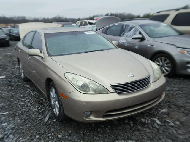 JTHBA30G355128052 - 2005 LEXUS ES 330 GOLD photo 1