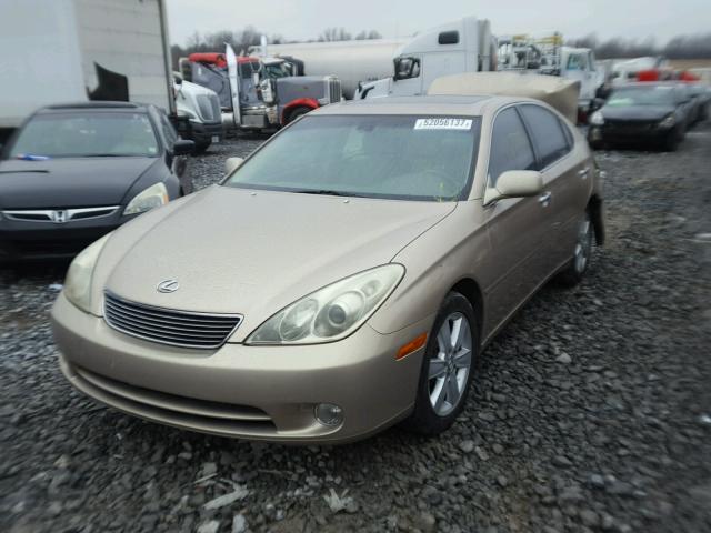 JTHBA30G355128052 - 2005 LEXUS ES 330 GOLD photo 2