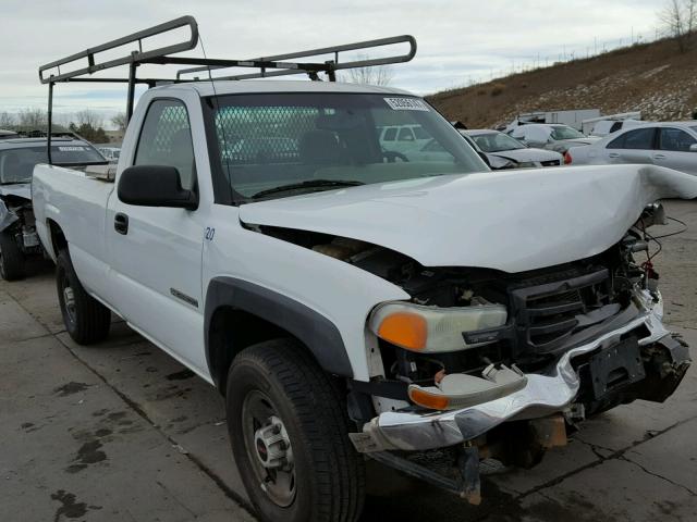 1GTGC24U14Z130174 - 2004 GMC NEW SIERRA WHITE photo 1