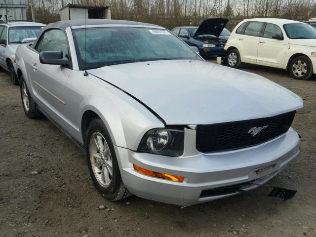 1ZVFT84N265254808 - 2006 FORD MUSTANG SILVER photo 1