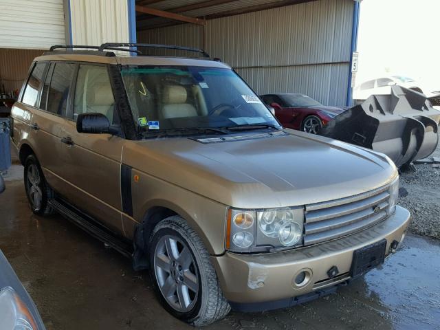 SALME11414A164585 - 2004 LAND ROVER RANGE ROVE TAN photo 1