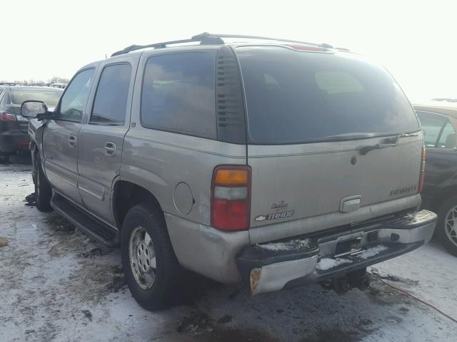 1GNEK13Z23J104561 - 2003 CHEVROLET TAHOE K150 BEIGE photo 3