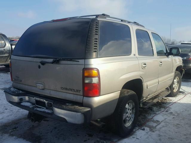 1GNEK13Z23J104561 - 2003 CHEVROLET TAHOE K150 BEIGE photo 4