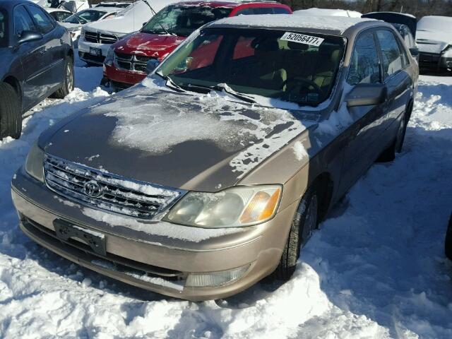 4T1BF28B23U276665 - 2003 TOYOTA AVALON XL BEIGE photo 2