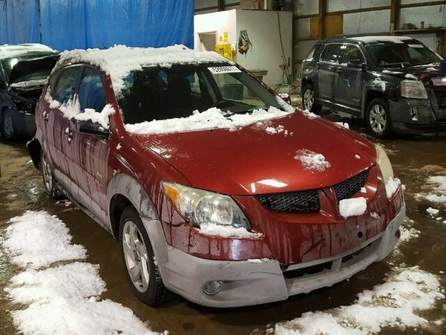 5Y2SL62893Z425691 - 2003 PONTIAC VIBE RED photo 1