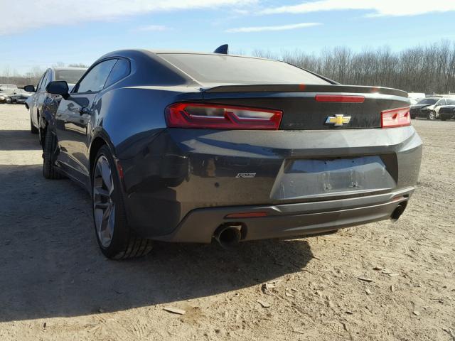 1G1FD1RX3H0108105 - 2017 CHEVROLET CAMARO LT GRAY photo 3