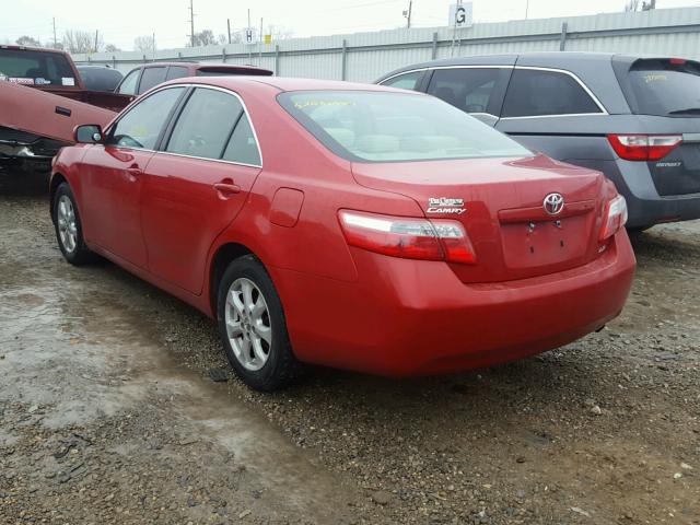 4T1BE46KX7U077192 - 2007 TOYOTA CAMRY NEW RED photo 3