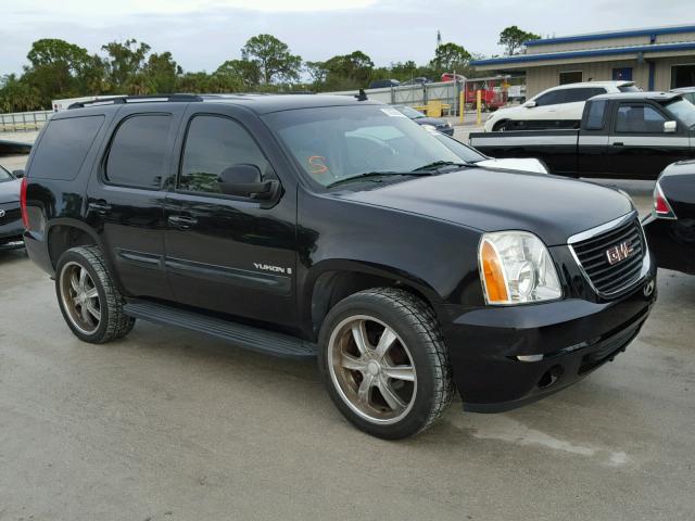 1GKFC13CX8R229827 - 2008 GMC YUKON BLACK photo 1