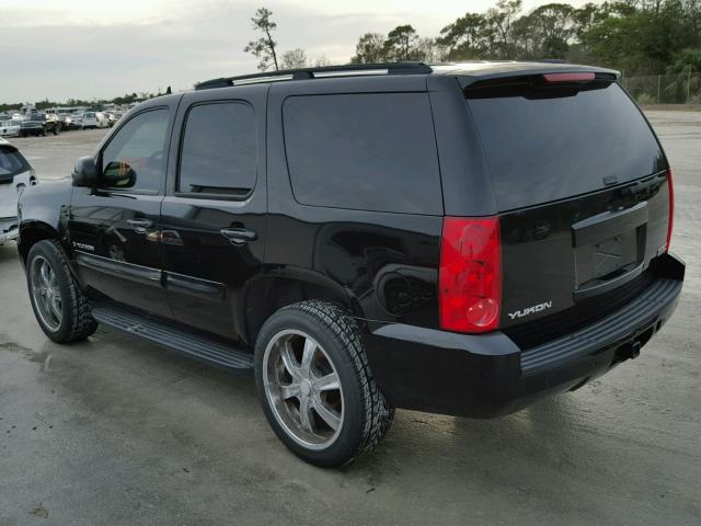 1GKFC13CX8R229827 - 2008 GMC YUKON BLACK photo 3