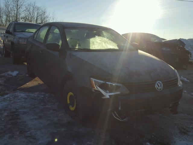 3VW1K7AJ8DM300643 - 2013 VOLKSWAGEN JETTA BASE შავი ფოტო 1