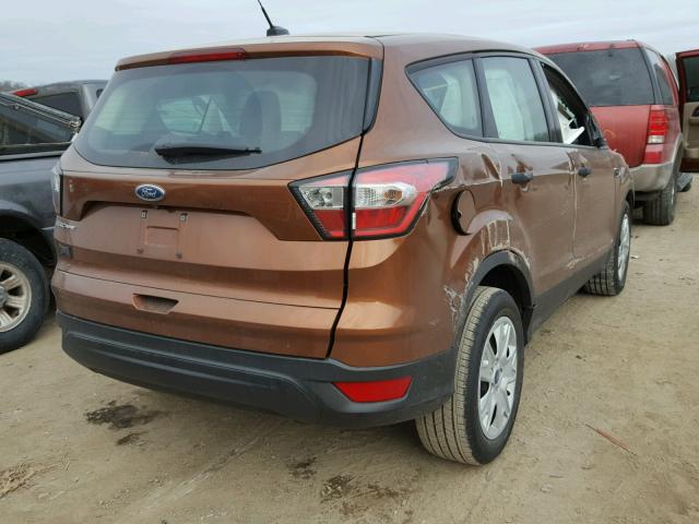 1FMCU0F77HUC63253 - 2017 FORD ESCAPE S BROWN photo 4