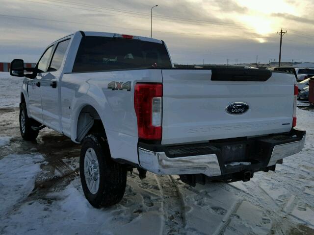 1FT7W2B69HED43334 - 2017 FORD F250 SUPER WHITE photo 3