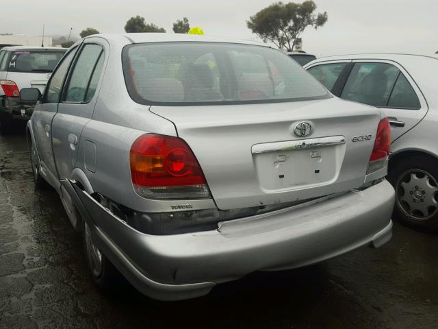 JTDBT123235032193 - 2003 TOYOTA ECHO SILVER photo 3