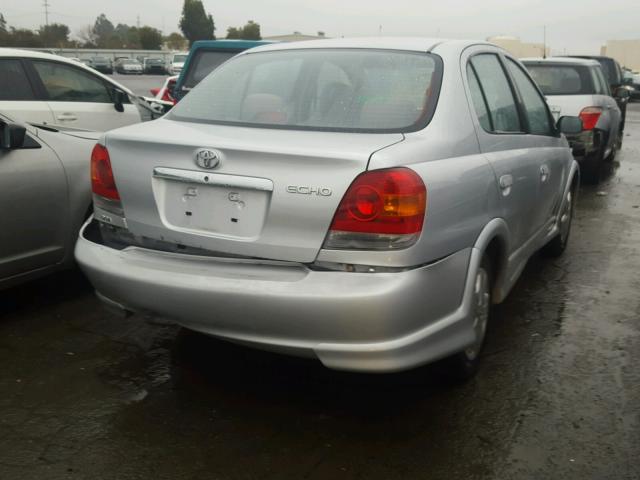 JTDBT123235032193 - 2003 TOYOTA ECHO SILVER photo 4