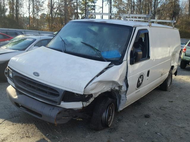 1FTRE14281HB60043 - 2001 FORD ECONOLINE GRAY photo 2