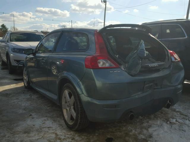 YV1MK672182078819 - 2008 VOLVO C30 T5 BLUE photo 3