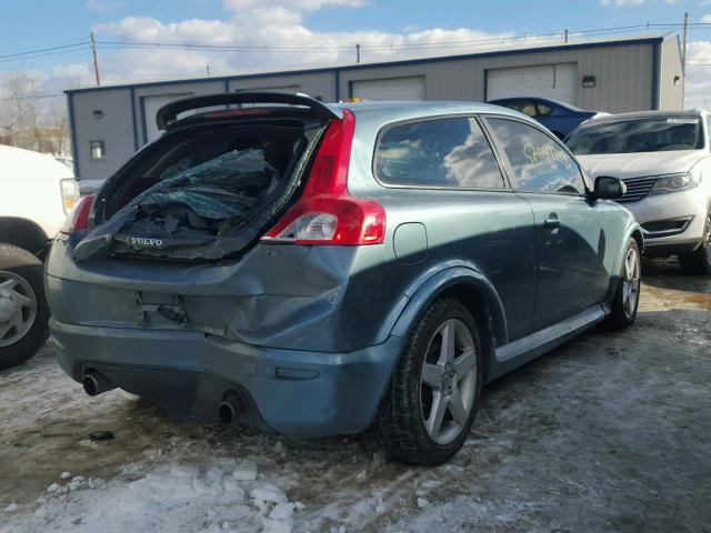 YV1MK672182078819 - 2008 VOLVO C30 T5 BLUE photo 4